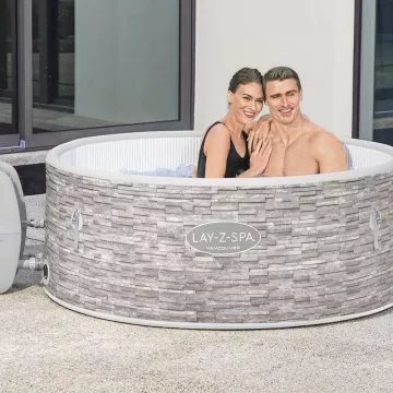 Bestway: Lay-Z-Spa Vancouver AirJet Plus felfújható pezsgőfürdő ÉRTÉKCSÖKKENT - . kép