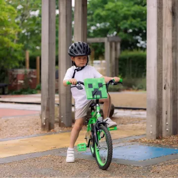 Bicicletă pentru copii Huffy - Minecraft, verde, 16