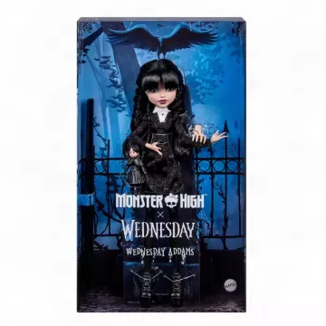 Monster High X Wednesday: Wednesday baba - . kép
