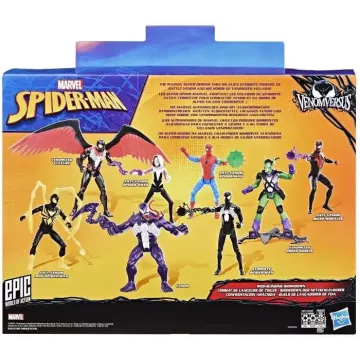 Marvel: Spider-Man Epic Hero Series – Set figurine Omul Păianjen, 4 piese - .foto