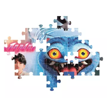 Puzzle Super Color Clementoni - Vânătorii de Demoni K‑Pop, 104 piese - .foto