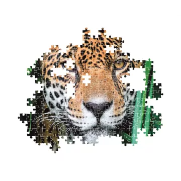 Puzzle Clementoni Jaguar în junglă, 500 piese - .foto