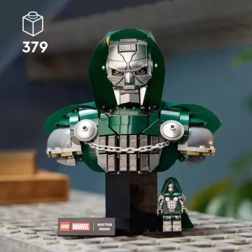 LEGO® Marvel Super Heroes 76345 Doctor Doom mellszobor - . kép