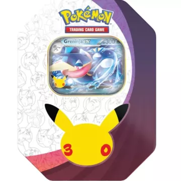 POKÉMON KÁRTYAJÁTÉK: 30. ÉVFORDULÓ - EX TIN. többféle - . kép