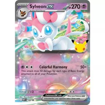 POKÉMON KÁRTYAJÁTÉK: 30. ÉVFORDULÓ - Sylveon ex Doboz - . kép