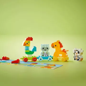 LEGO® DUPLO® Animale în tren 10412 – Ambalaj deteriorat - .foto