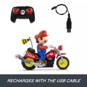 Super Mario: Motocicletă cu telecomandă - .foto
