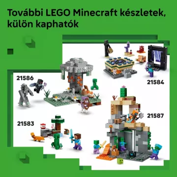 LEGO® Minecraft® Csirkefarm 21585 -CSOMAGOLÁSSÉRÜLT - . kép