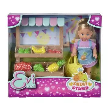 Evi Love: Muñeca Evi con puesto de frutas - .imagen