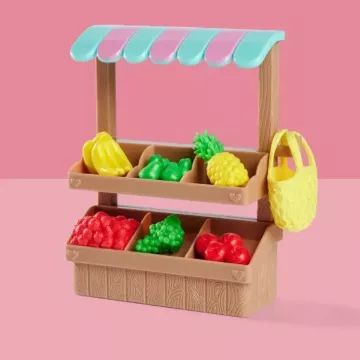 Evi Love: bambola Évi con bancarella della frutta - .immagine