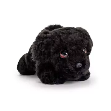 Fekvő plüss kutya, 25cm - többféle - . kép