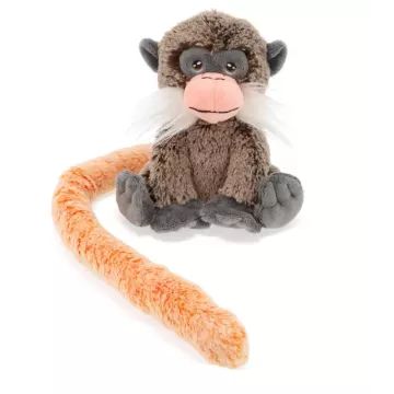 Scimmia di peluche Keeleco a lunga coda, 18 cm - vari modelli - .immagine