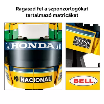 LEGO® Editions Ayrton Senna sisakja 43024 - . kép