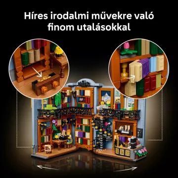 LEGO® Icons Kącik Czytelniczy: Księgarnia 11379 - .zdjęcie 
