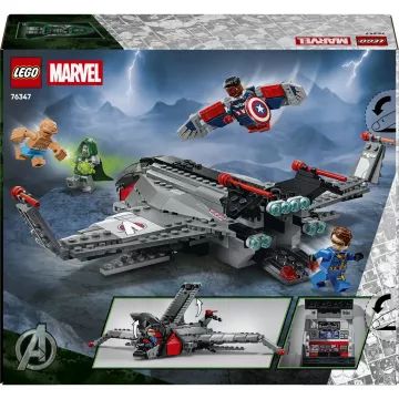 LEGO® Marvel Keršytojai: Daktaro Doom prabudimas Quinjet 76347 - .vaizdas