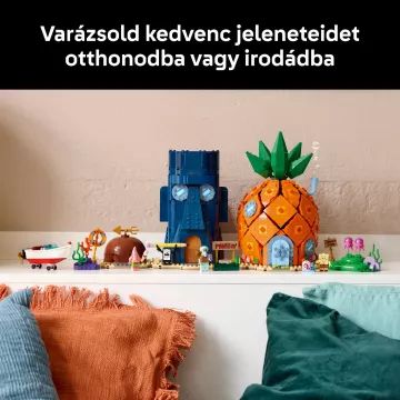 LEGO® Icons SpongeBob Pantaloni Pătrați: Bikini Bottom 11386 - .foto