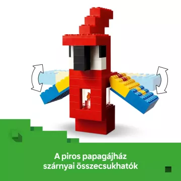 LEGO® Minecraft® A papagájházak 21282 - . kép