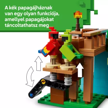 LEGO® Minecraft® A papagájházak 21282 - . kép