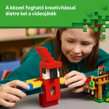 LEGO® Minecraft® A papagájházak 21282 - . kép