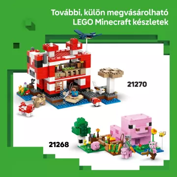 LEGO® Minecraft® A papagájházak 21282 - . kép