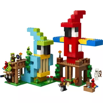 LEGO® Minecraft® A papagájházak 21282 - . kép