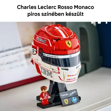 LEGO® Editions Scuderia Ferrari HP Charles Leclerc sisakja 43014-CSOMAGOLÁSSÉRÜLT - . kép