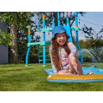 Plum: Water Park Vizes játszótér csúszószőnyeggel és buborékokkal- CSOMAGOLÁSSÉRÜLT - . kép