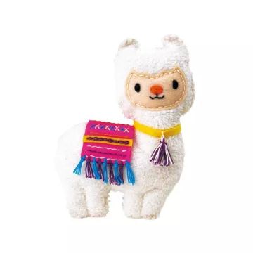 Avenir: Kit para costurar pelúcia de lhama - .Imagem