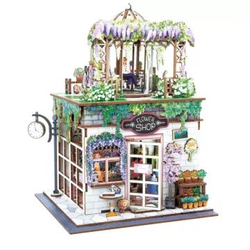Buki: Blumenladen-Diorama – 3D-Puzzle - . bild aus