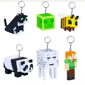 Breloc figură Minecraft, 1 bucată în plic, 16 modele diferite - .foto