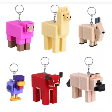 Breloc figură Minecraft, 1 bucată în plic, 16 modele diferite - .foto