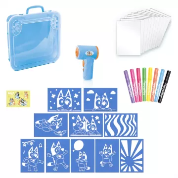 Canal Toys: Bluey set de aerograf într-o valiză - .foto