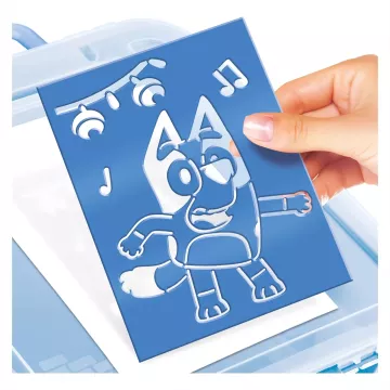 Canal Toys: Bluey set de aerograf într-o valiză - .foto