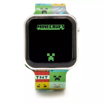 Kids Euroswan: ceas cu LED, Minecraft - .foto
