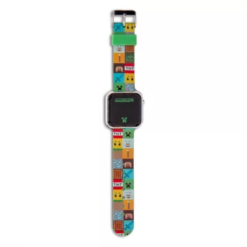 Kids Euroswan: ceas cu LED, Minecraft - .foto