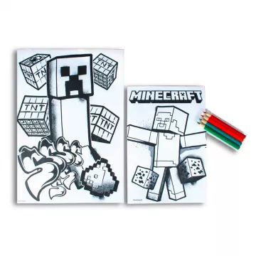 Kids Euroswan: Farvesæt, Minecraft - .billede