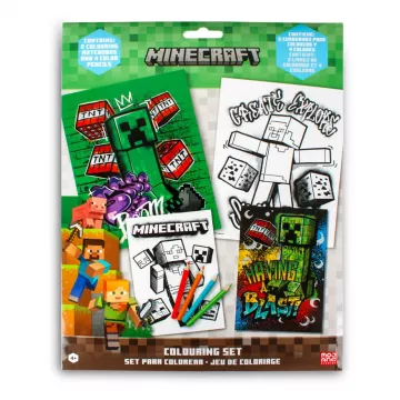 Kids Euroswan: Set de colorat, Minecraft - .foto