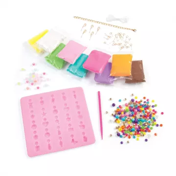 Make it Real: set de creat bijuterii cu charmuri din plastilină - .foto