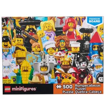 Lego Minifugurák: 500 db-os kirakó - többféle - . kép