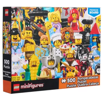 Figurine Lego: puzzle de 500 piese – mai multe modele - .foto