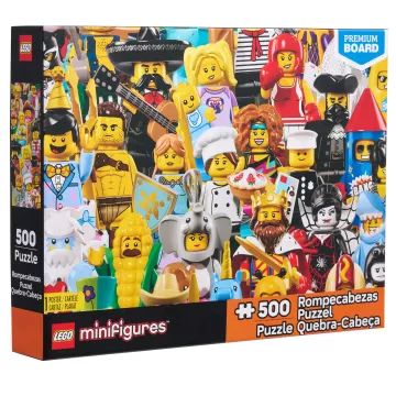 Lego Minifugurák: 500 db-os kirakó - többféle - . kép