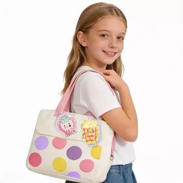 Puffy Pouches: purių žavesių dizaino rinkinys – cukrinė vata - .vaizdas