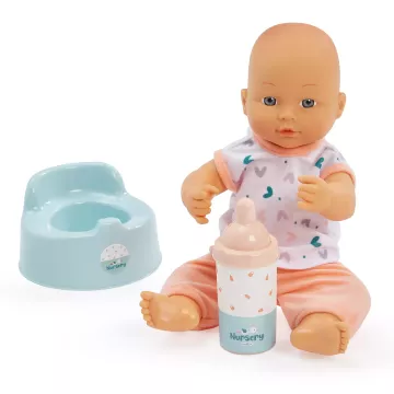 Écoiffier: Babázós ajándékszett babával, kisággyal és etetőszékkel - . kép