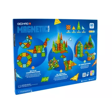 Geomag Magnetic: Țigle Gems 60 4103 - .foto