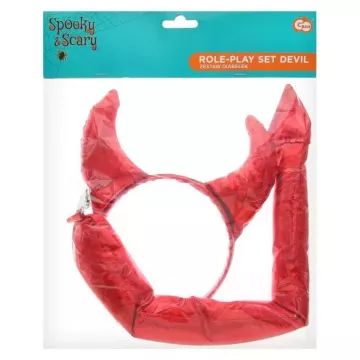 Duivelse kostuumaccessoireset - one size - .afbeelding