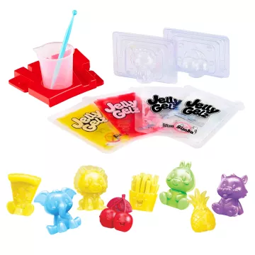 Set creativ Jelly Gelz: Slime de făcut – Cei mai buni prieteni, mai multe modele - .foto