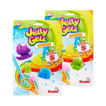 Jelly Gelz: Squishy készítő kreatív készlet - Ünnepi kiadás, kétféle - . kép