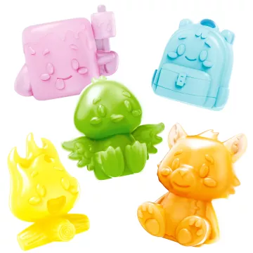 Jelly Gelz: Set creativ pentru figurine squishy – Ediție de Sărbători, două variante - .foto