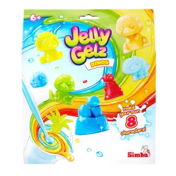 Jelly Gelz: Set creativ pentru realizat jucării squishy - Dinozauri - .foto