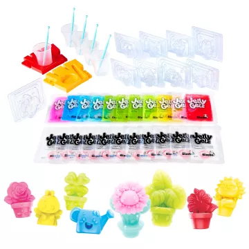 Jelly Gelz: Squishy készítő kreatív készlet - Virágok - . kép